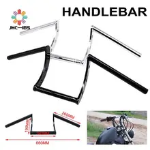 Мотоцикл Универсальный 7/" 22 мм ручка Z бар ретро баров для Harley Yamaha Sportster кафе гонщик на заказ чоппер