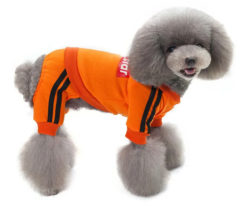 Pawstrip зимняя одежда для собак чихуахуа комбинезон для щенка флисовая подкладка теплое пальто для собаки щенка наряды одежда для домашних животных для маленьких собак S-XXL