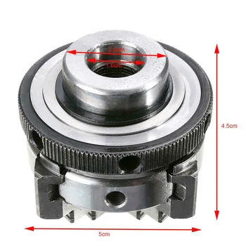

Chuck 4 Jaw Reversible Self-Centering Thread Mount Lathe Chuck for Woodworking GQ999