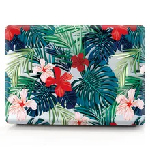 Чехол Foral для Macbook Air 13 A1932 прозрачный чехол с цветами для ноутбука Apple Mac book Air 13,3 дюймов чехол с retina
