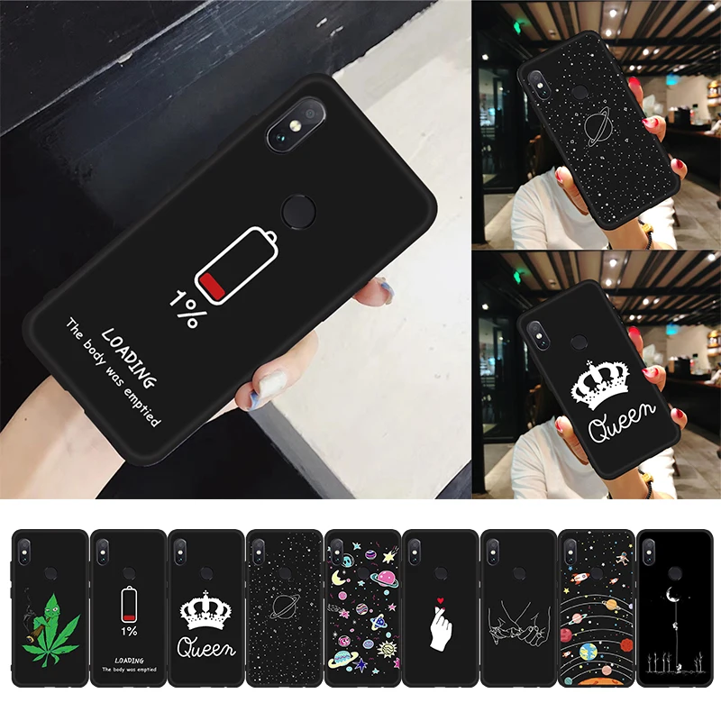 

Pattern Silicone Soft TPU Matte Phone Case For Xiaomi Redmi 5A 6A 7A K20 Pro Note 5 6 7 Pro 5 Plus Phone Back Cover Shell Capa