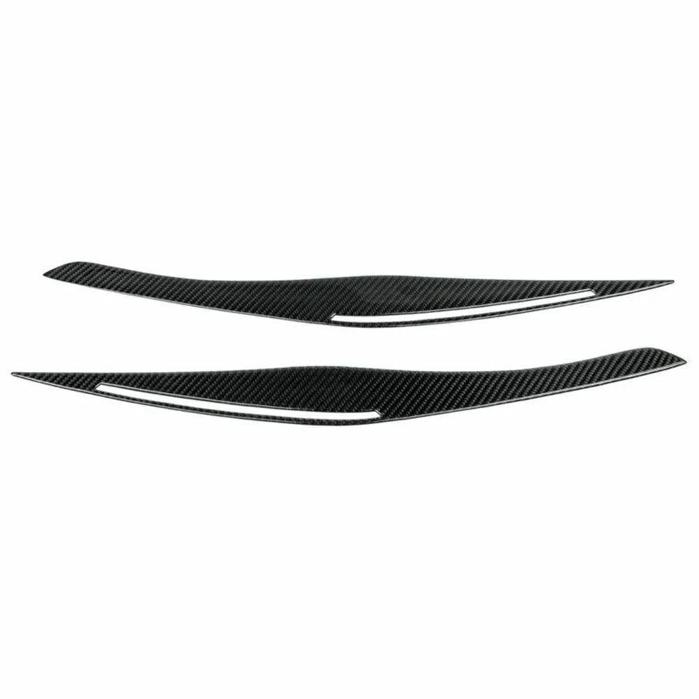 For BMW E90/E91 328i 335i 2006-2011 Carbon Fiber Headlight Eyelid Eyebrow Cover
