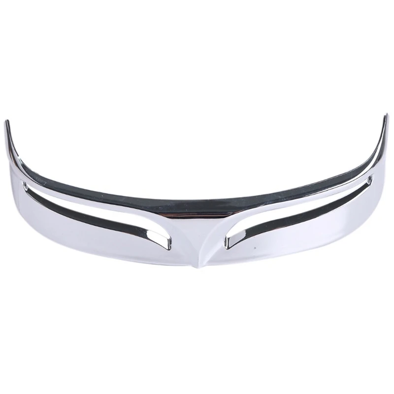 

Motorcycle Chrome Rear Mud Flap Trailing Edge Cover Mudguard Flare Trim Tip for Harley 2007-2016 Flstf Softail Fatboy