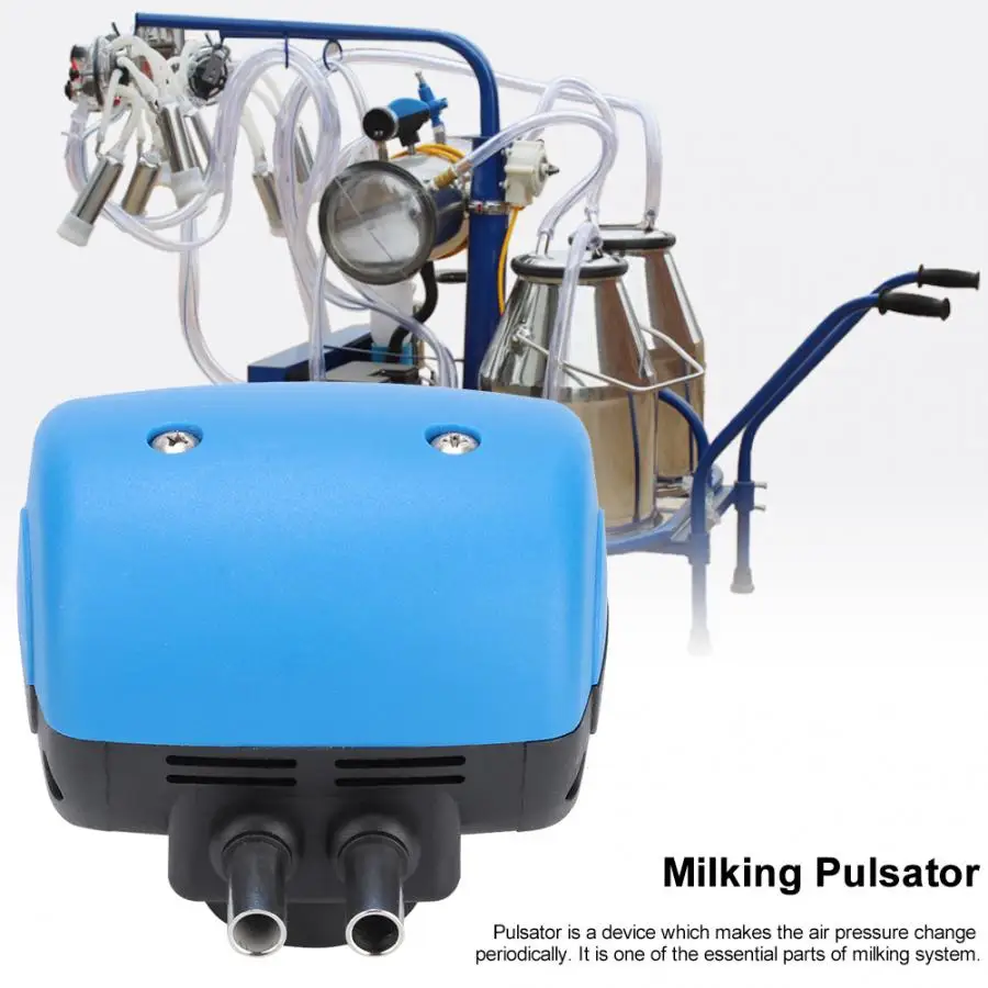 milk machine Stainless Steel Cattle Milking Machine Accessories Universal Milking Pulsator Milking Machine with 2 Outlets