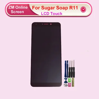 

RYKKZ For SUGAR SOAP R11 LCD Display With Touch Screen Digitizer Assembly Replacement With Tools+3M Sticker