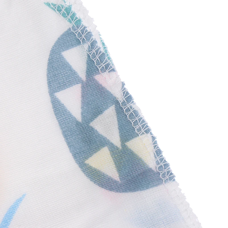 1 шт. мультяшный Детский носовой Платок Квадратный фруктовый узор полотенце мытый муслин хлопок детское полотенце для лица протрите ткань