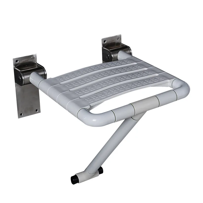 Adjustable Wall Mounted Shower Seats Stool Bathroom Elderly Children Folding Chairs Non Slip Disabled Toilet Bath Chair Bench 6