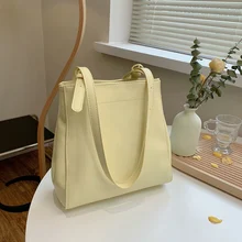 

Panmagee Women 2021 New Fashion Shoulder Underarm Bag Texture Wild Casual Bucket Bag Large Capacity Shopping Handbag Tote bag