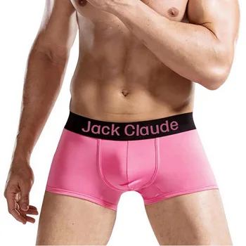 

2020 Sexy Underwear Men Boxers Modal Underwear Man Panties Comfortable Breathable Underpants Male Boxer Soft Lettter Solid Pants