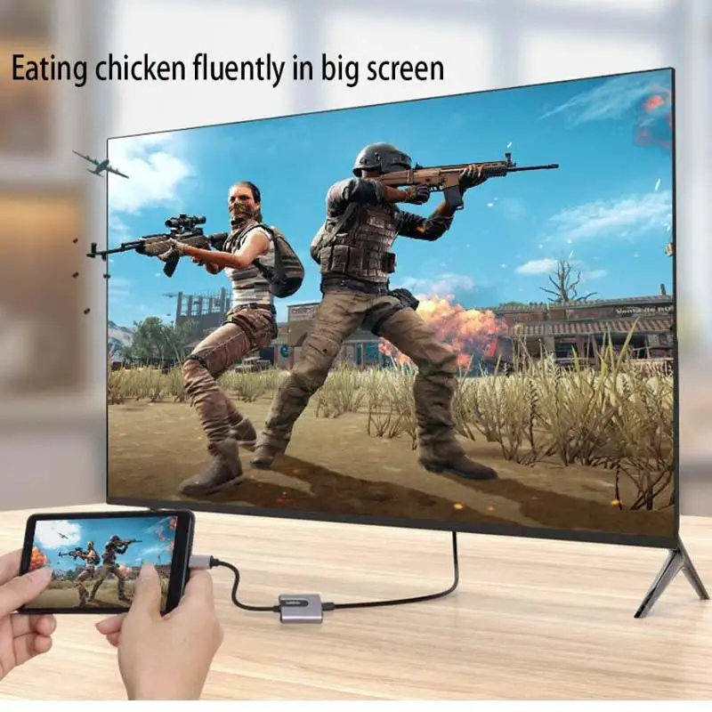 USB C к HDMI кабель адаптер usb type C к HDMI адаптер 4K конвертер для huawei mate 10/20 Macbook Chromebook samsung S8 Note8