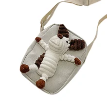 Женская сумка, повседневное милое мультяшное украшение, сумка на плечо, стиль, лаконичная сумка через плечо