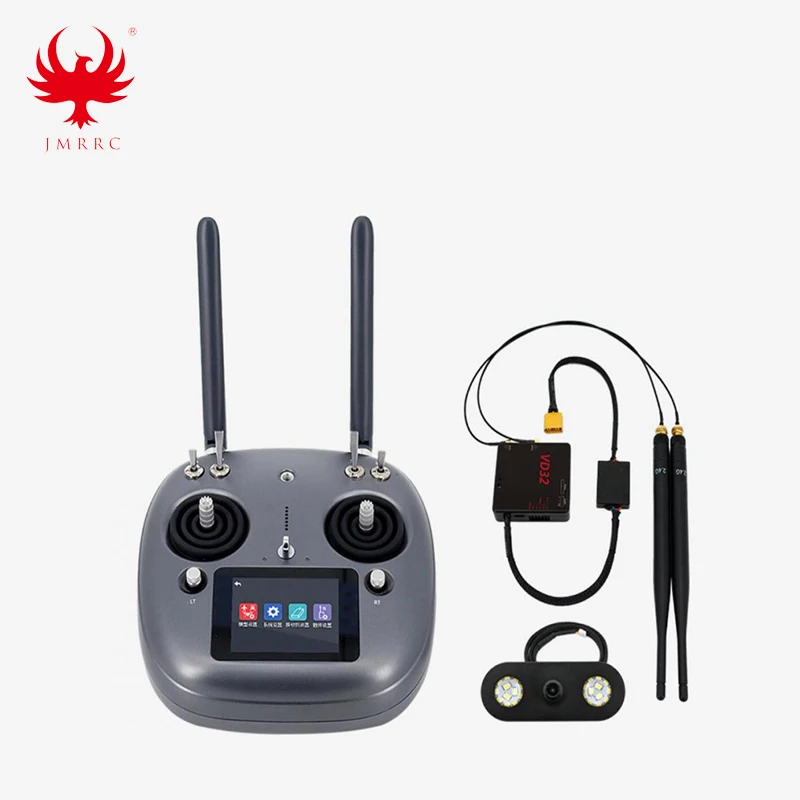 RC complete set SIYI VD32 пульт дистанционного управления 2,4G 16CH интегрированный datalink SBUS VTX для FPV Agircultural Spray Drone с камерой - Цвет: RC complete set