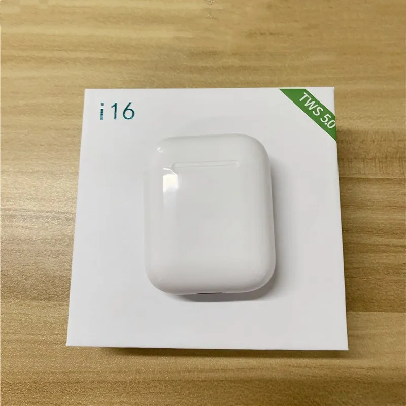 white i16 Hessy I16 TWS беспроводные наушники 1:1 Bluetooth 5,0 гарнитуры наушники с микрофоном стерео наушники Pk I10 I12 - Цвет: white i16
