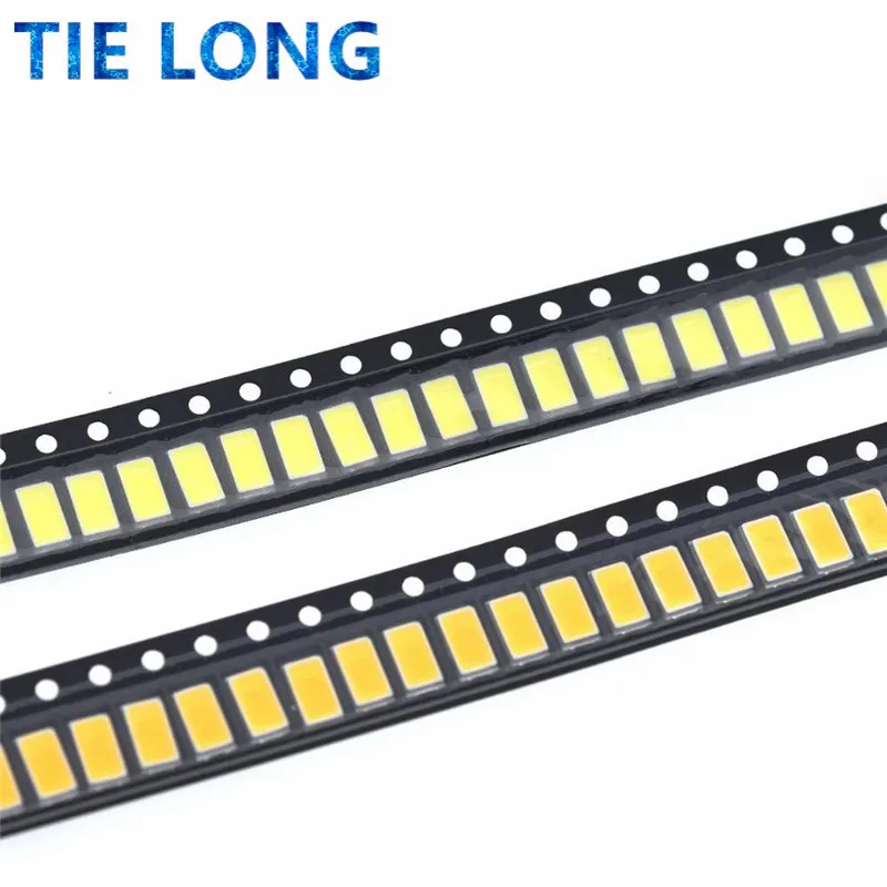 100pcs 5630/5730-CW/WW 0.5W-150Ma 50-55lm 6500K White Light SMD 5730 5630 LED 5730 diodes (3.2~3.4V)