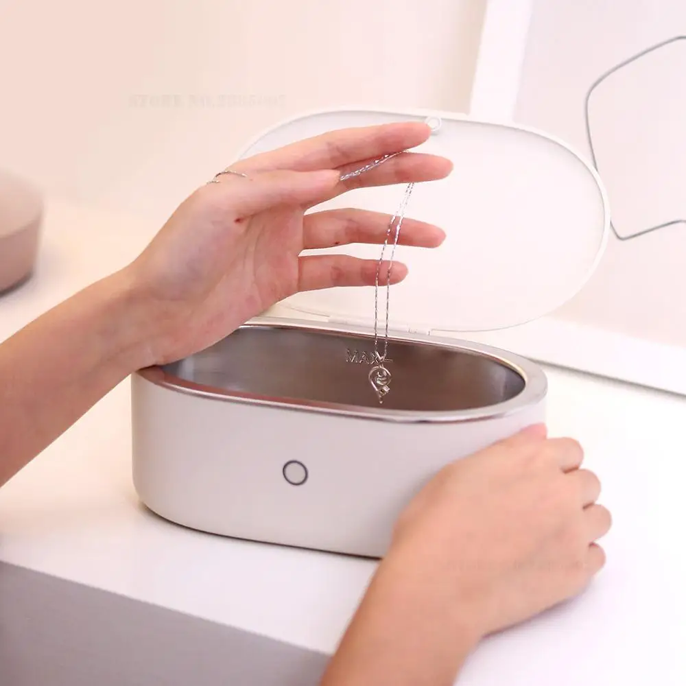 Xiaomi Mi Smart Ultrasonic Cleaner Waterproof Jewelry Glasses Circuit Board Cleaning Machine Intell