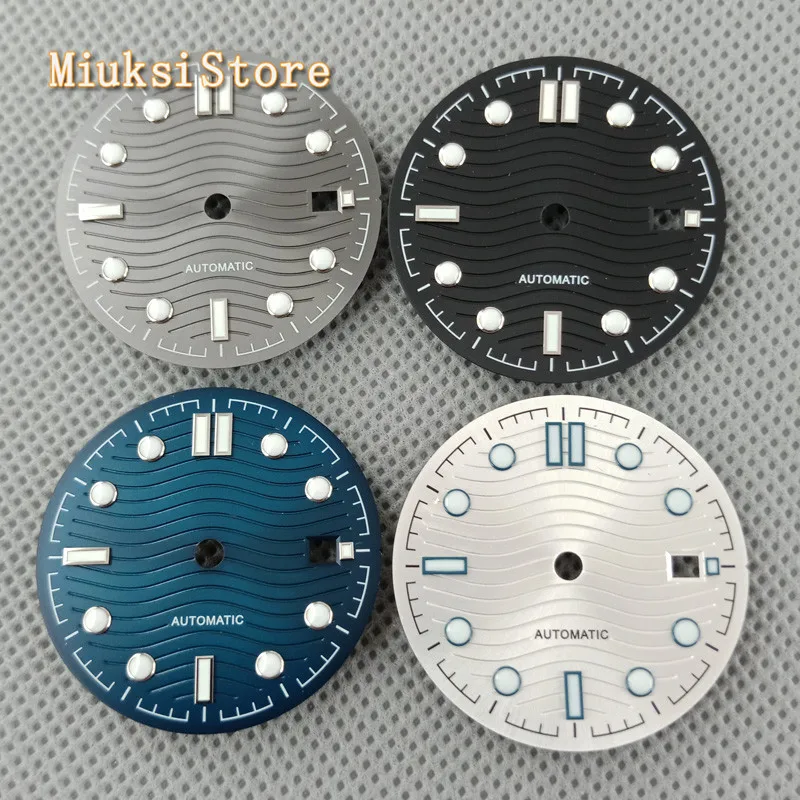 31 мм стерильный циферблат подходящий для ETA 2836/2824 Mingzhu DG2813/3804 Miyota8205/8215/821A/82 серии |