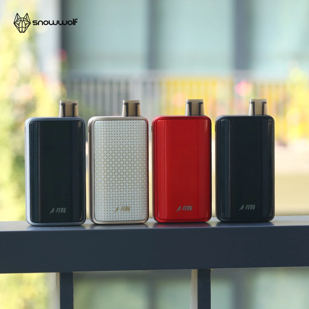 Комплект Snowwolf Afeng vape pod, подходит для одной батареи 18650, комплект электронных сигарет, 3 мл/2 мл, атомайзер, Ом, катушка, комплект модов