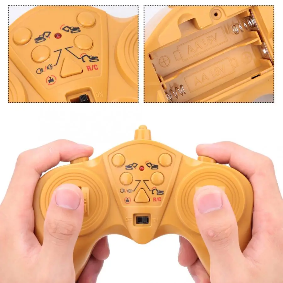 Original Controller for HUINA RC Car Engineering Truck Construction Vehicle Toy RC Excavator Speed Controller 1510 1520 1550