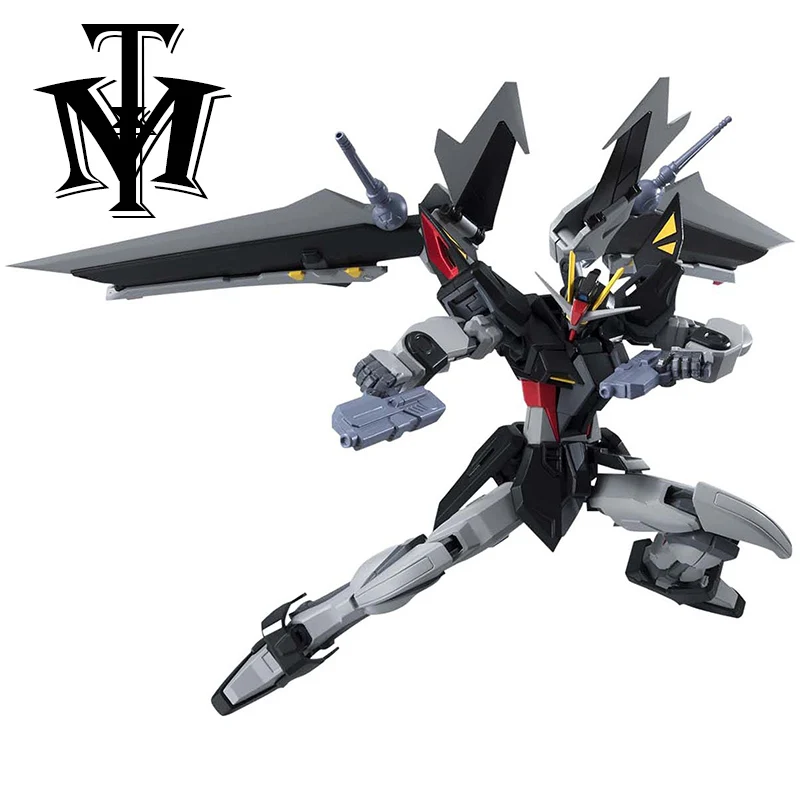 Аниме Gaogao HG 1/144 GAT-X105E + AQM/E-X09S Strike Noir Gundam популярная детская игрушка экшн-фигурка