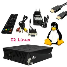 Axas seu gêmeo DVB-S2/s hd enigma 2 receptor de tv por satélite wi-fi + linux e2 aberto atv h.265 linux caixa de tv decodificador pk v8x v8 nova