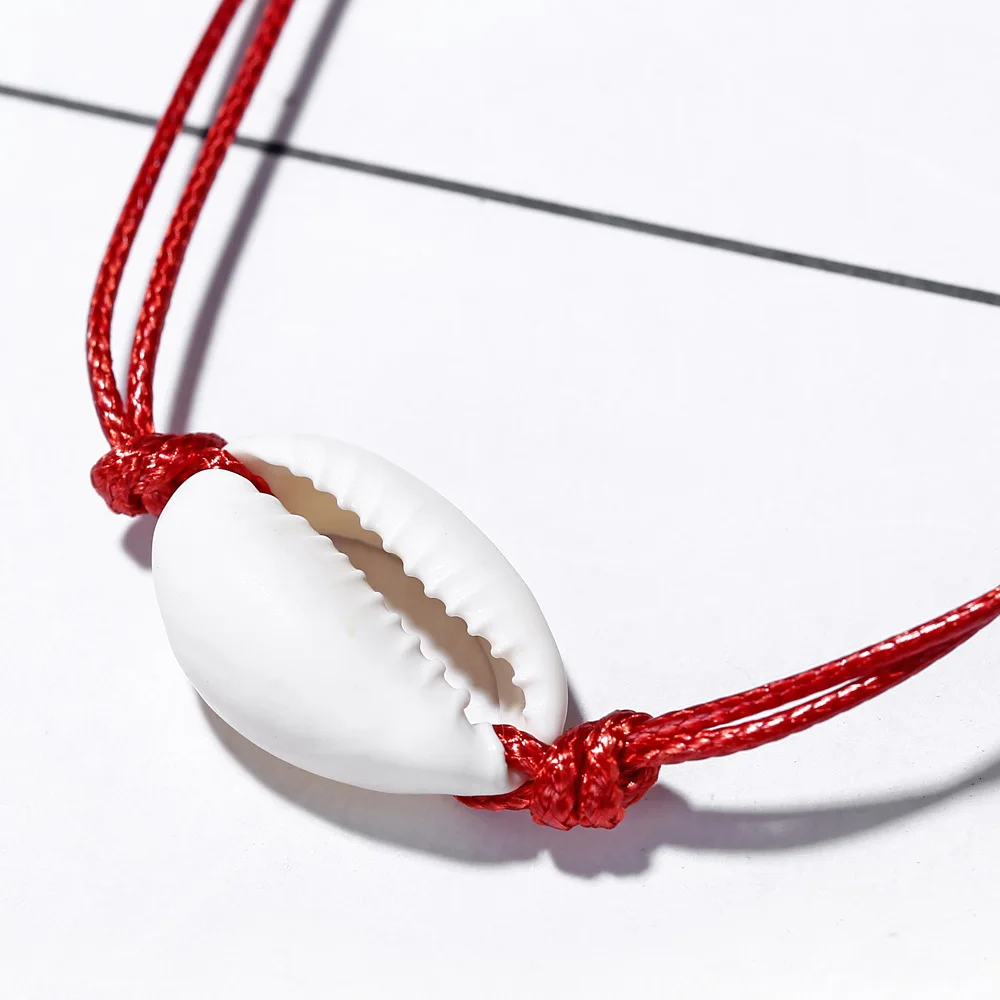 HI MAN Trendy Natural Shell Hand-woven Bracelet Shell Bracelets Ocean Summer Beach Wristband Charm Jewelry Gift Drop Shipping - Image 5