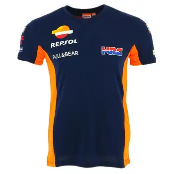 

2019 Motorcycle Riding T-Shirts Moto Racing Repsol Polo Shirt HRC Motorbike Motocross Sports T-shirts xz