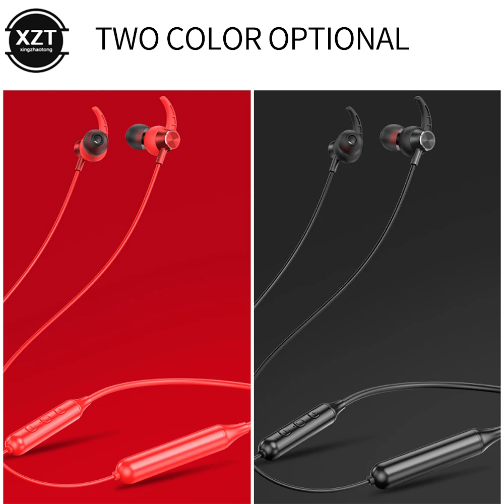 Wireless Bluetooth 5.0 Earphones Stereo Magnetic Sports Running Headset IPX5 Waterproof Sport Earbuds Noise Reduction Headphones best wired earbuds