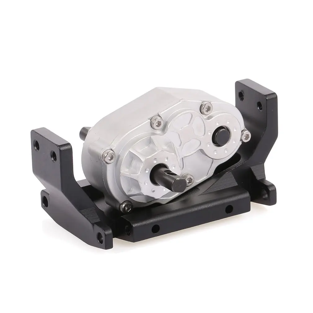

Metal D90 Gearbox Transfer Case with 72MM Mount for 1/10 RC Crawler Axial SCX10 D90 D110 TF2