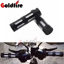 Goldfire " 25 мм Универсальная мотоциклетная ручка, рукоятка, рукоятки, костюм для Harley Rocker C/Seventy Two/Softail/Sportster 1200 черный