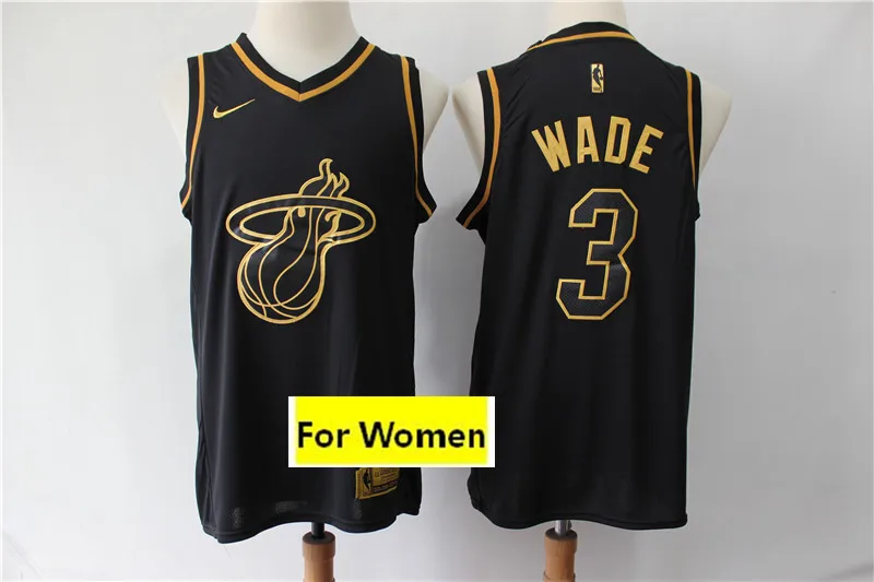 As photo Женский Молодежный детский бейсбольный мяч Майями Dwyane Wade Jimmy Butler трикотажные изделия - Цвет: As photo