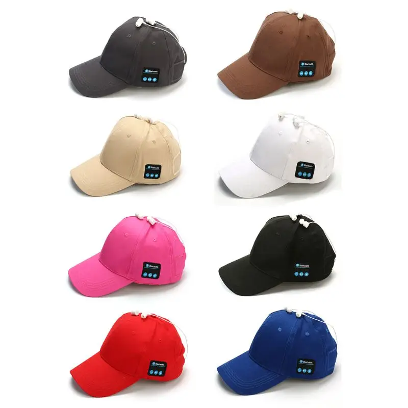Wireless Bluetooth Earphone Cap Outdoor Baseball Cap Music Headphone Sun Hats Hot