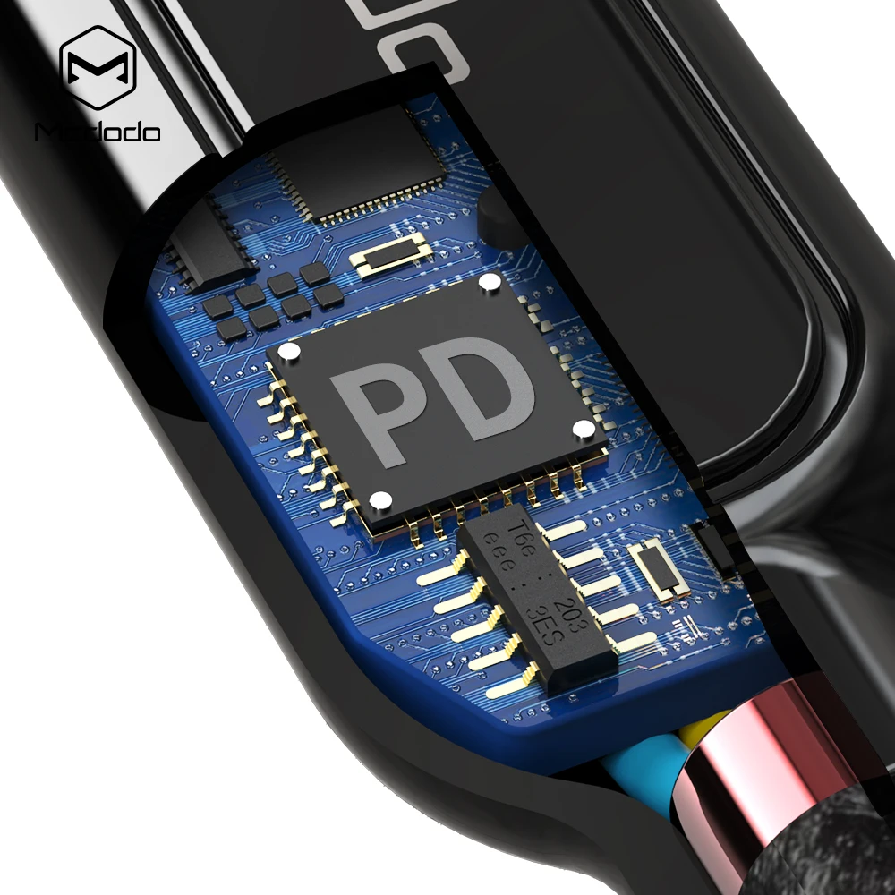 MCDODO usb кабель PD 36 Вт Быстрая зарядка Type C Lightning Кабель для передачи данных iphone 12 11pro
