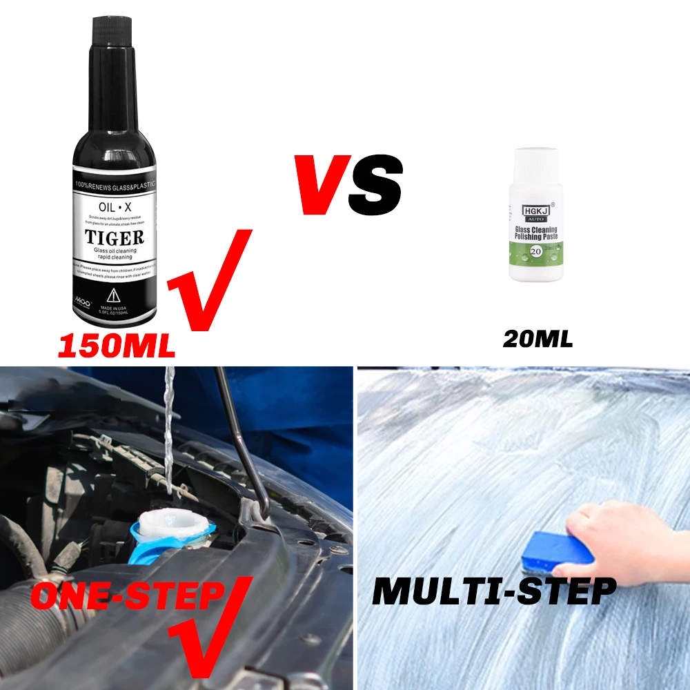 150 мл Автомобильная стеклянная масляная пленка растворяющая сильное