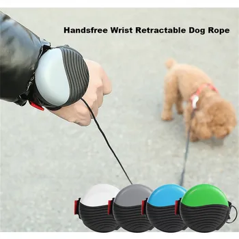 

Handsfree Retractable Dog Rope Pet Traction Rope Adjustable Belt Wrist Strap product for pets accessories Товары для животных
