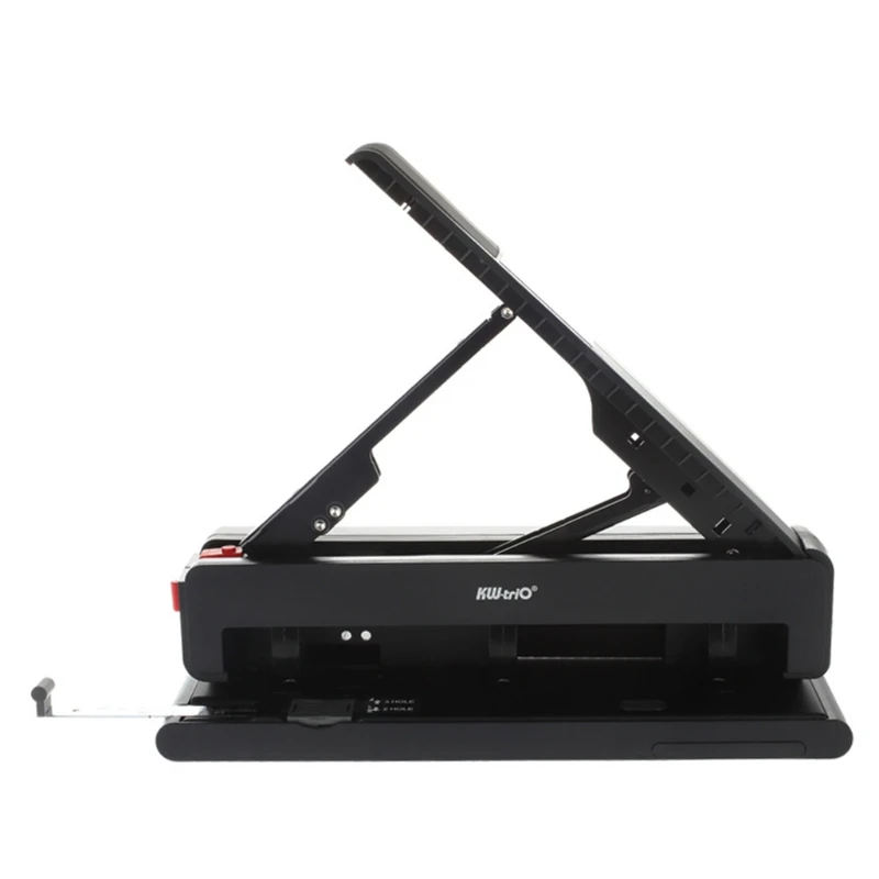 Desktop 3 Hole Puncher 40 Sheets Capacity Adjustable with Positioning Ruler | Канцтовары для офиса и дома