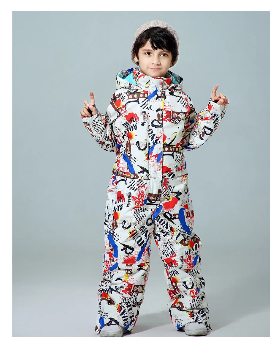 inverno crianças jaqueta e calça conjunto à