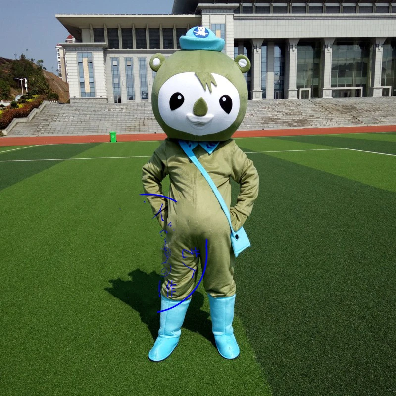 Фильм «Octonauts» ракушки и kwazii песо шеллингтон Даши Professor Inkling настроить маскарадный костюм для взрослых Размеры для повышения производительности - Цвет: Shellington