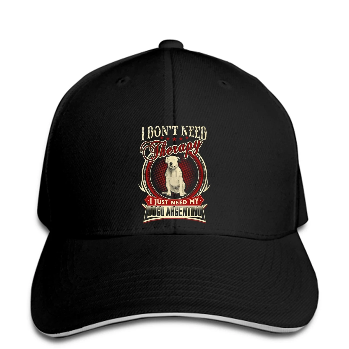 Dogo Argentino и мне не нужна терапия только мой Бейсбол capcasual snapback шляпа пиковая