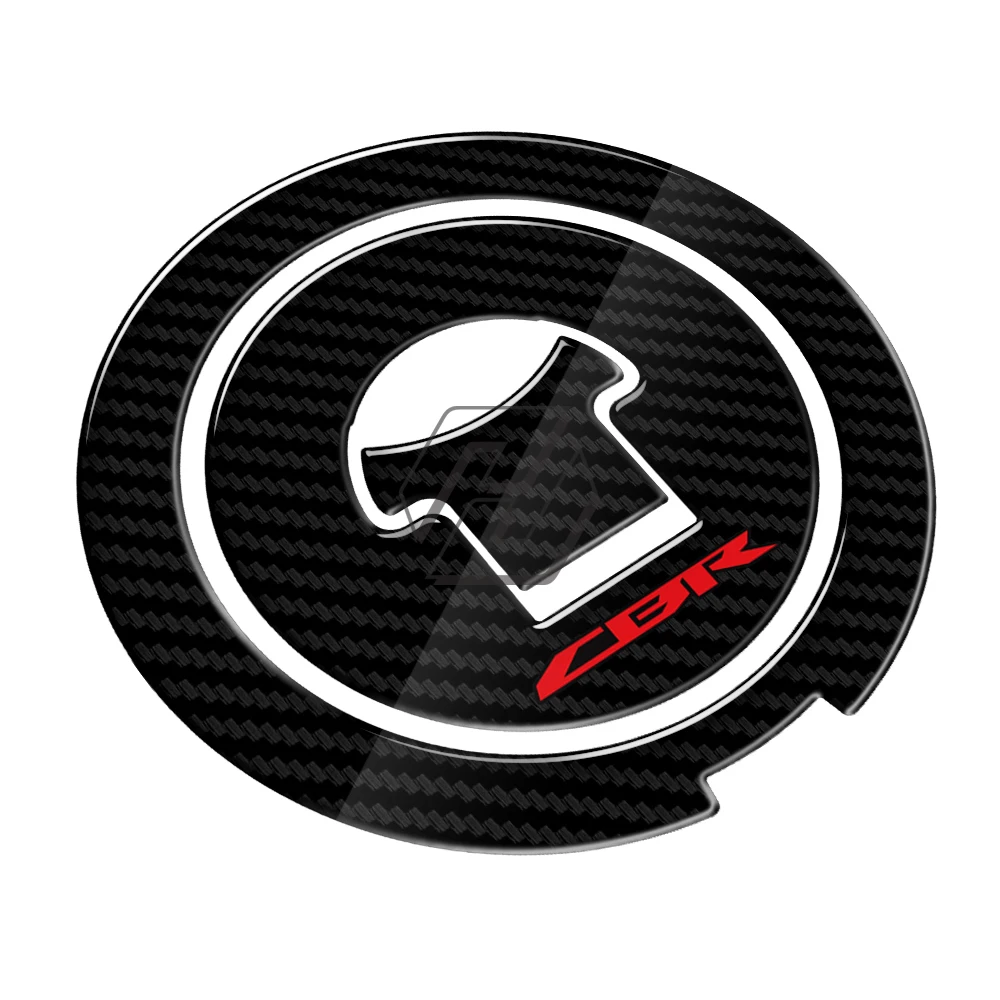 Для Honda CBR CBR600RR CBR900RR CBR1000RR CBR1100XX мотоциклетный топливный газовый колпачок протектор наклейки 3D карбоновый вид
