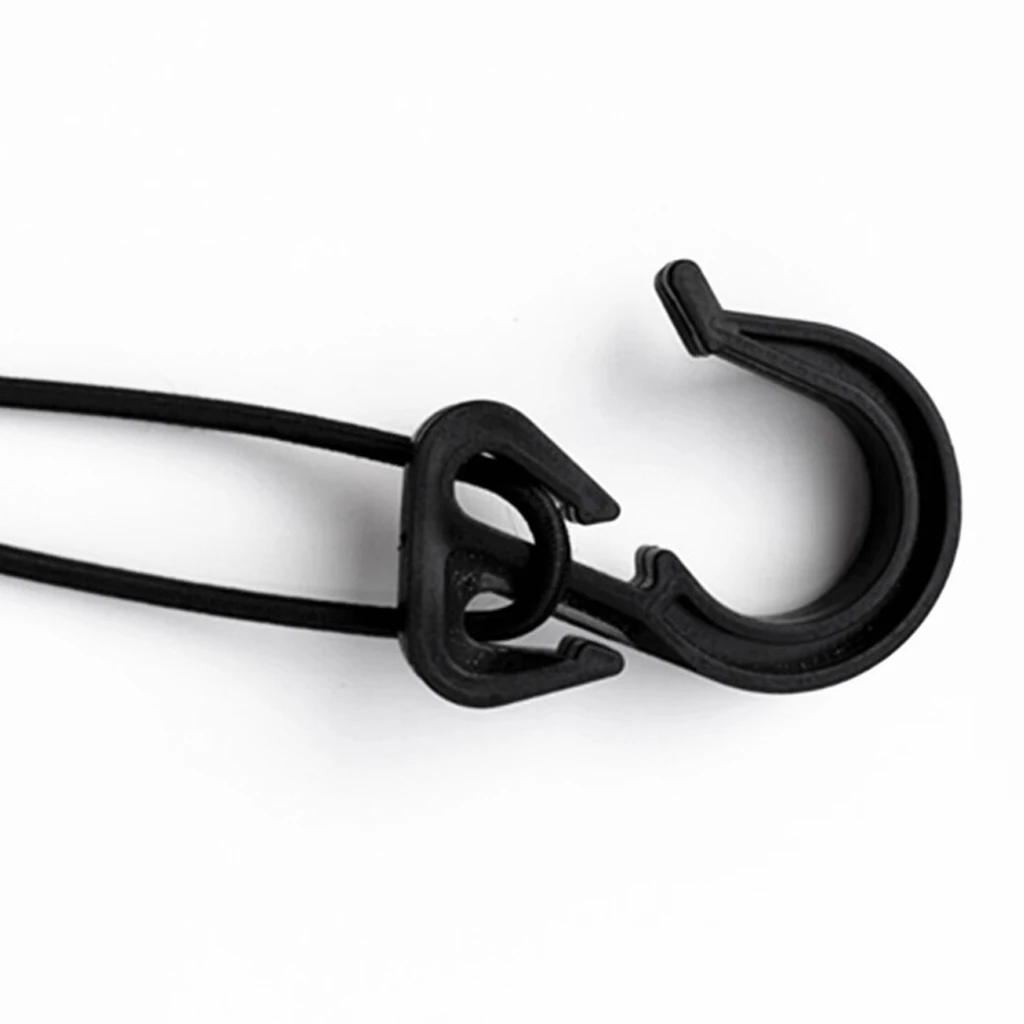 6 шт. пластиковые ударные крючки для 5 мм эластичные веревки багажный ремень
