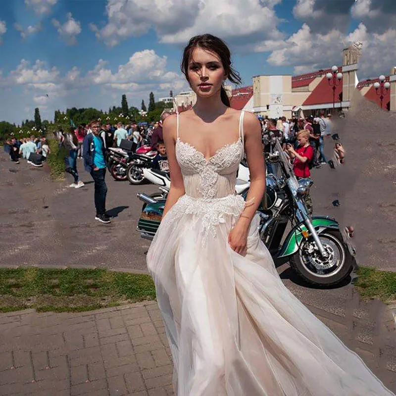 LORIE свадебное платье принцессы трапециевидной формы с аппликацией кружевные