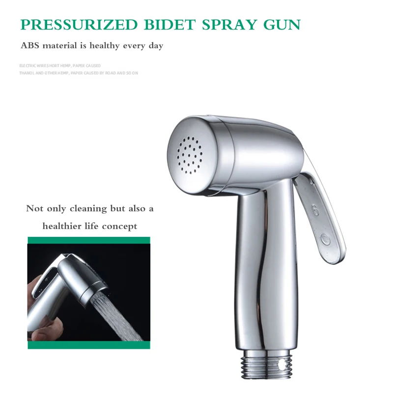 Handheld Bathroom Toilet Bidet Sprayer Shower Head Water Nozzle Spray Sprinkler 