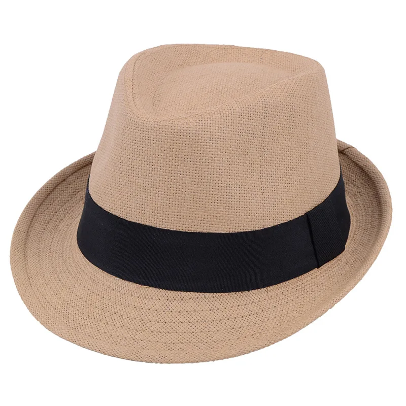 

Summer fashion hat women's sunscreen hat British gentleman jazz hat