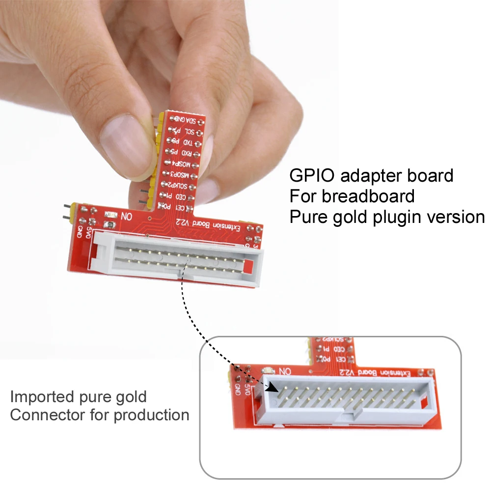 5 шт. для Raspberry PI 2nd Gen B+ Raspberry PI 3 Model B полнофункциональный Т-тип GPIO Плата расширения
