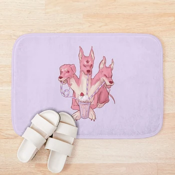 

Strawberry Bath Mat Carpet Anime Home Soft Fur Rugs Baby Children Mats Bedroom Living Room Floor Door Mat