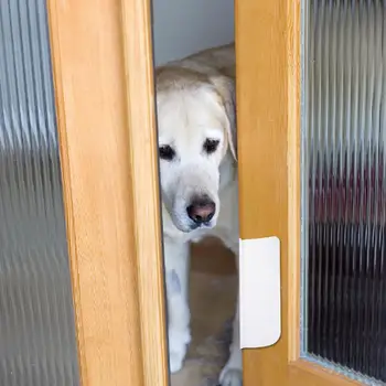 

Dog Door Pet Safety Gate Cat Hole Security Door Automatic Gate for Dogs Cats For Bathroom Bedroom And Toilet Training