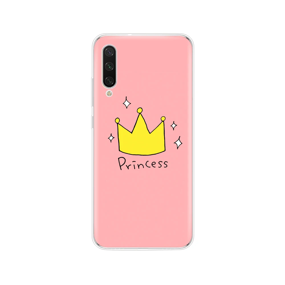 Силиконовый чехол для телефона, чехол для Xiaomi mi A3, чехол с полной защитой, мягкая задняя крышка из ТПУ для Xio mi A3, бампер, прозрачный чехол с рисунком - Цвет: 61884