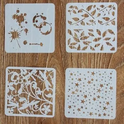 Theme Lace Handmade Diy Personalized Painting Drawing Hollow Template Spray Version Of The Shadow Paint Learning Unisex