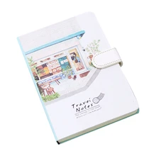 Заметки для путешествий блокнот иллюстрация цветная страница Дневник Книга сетка время записная книжка