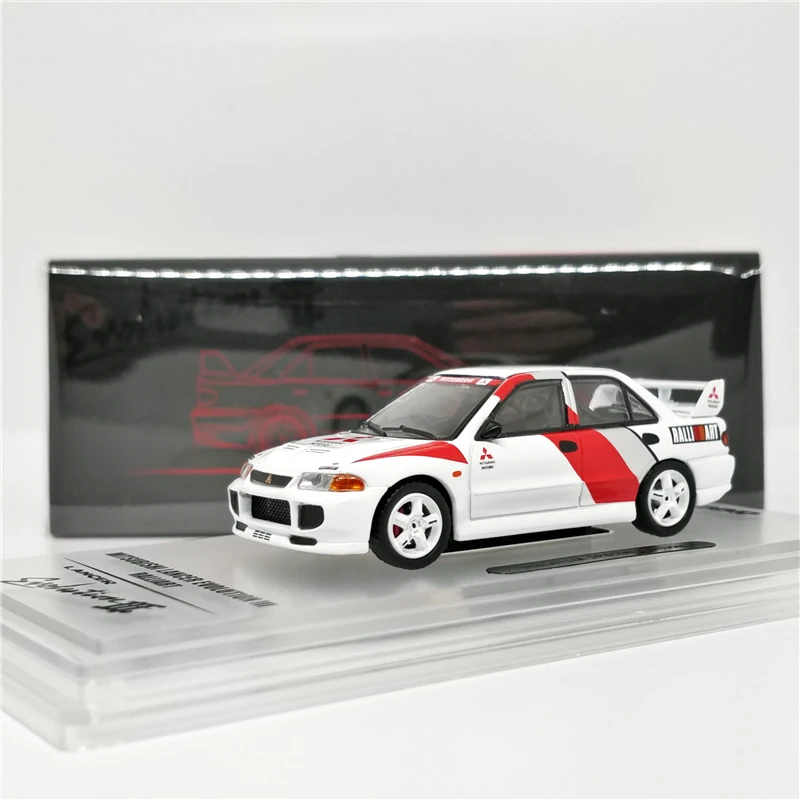 INNO64 1: 64 Mitsubishi Lancer EVO 3 Ralliart Малайзия специальное издание литья под давлением модель автомобиля